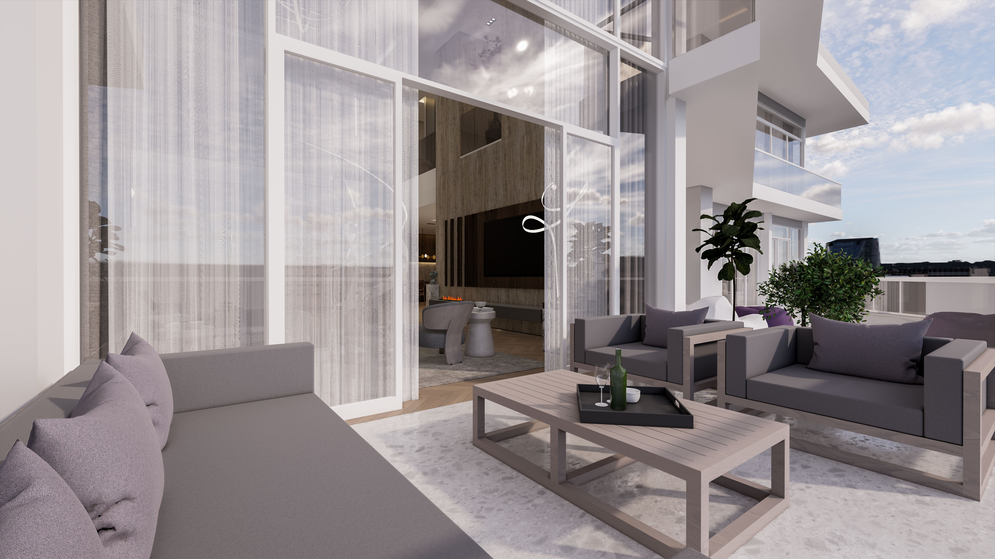Penthouse Balcony