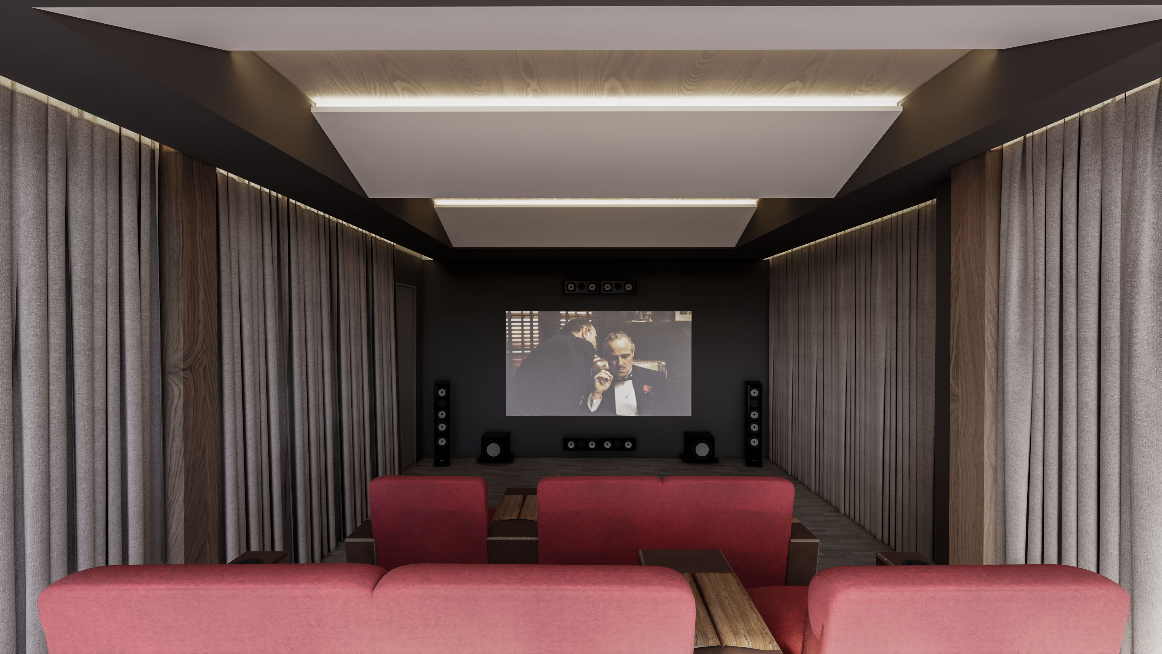 Penthouse Cinema Room